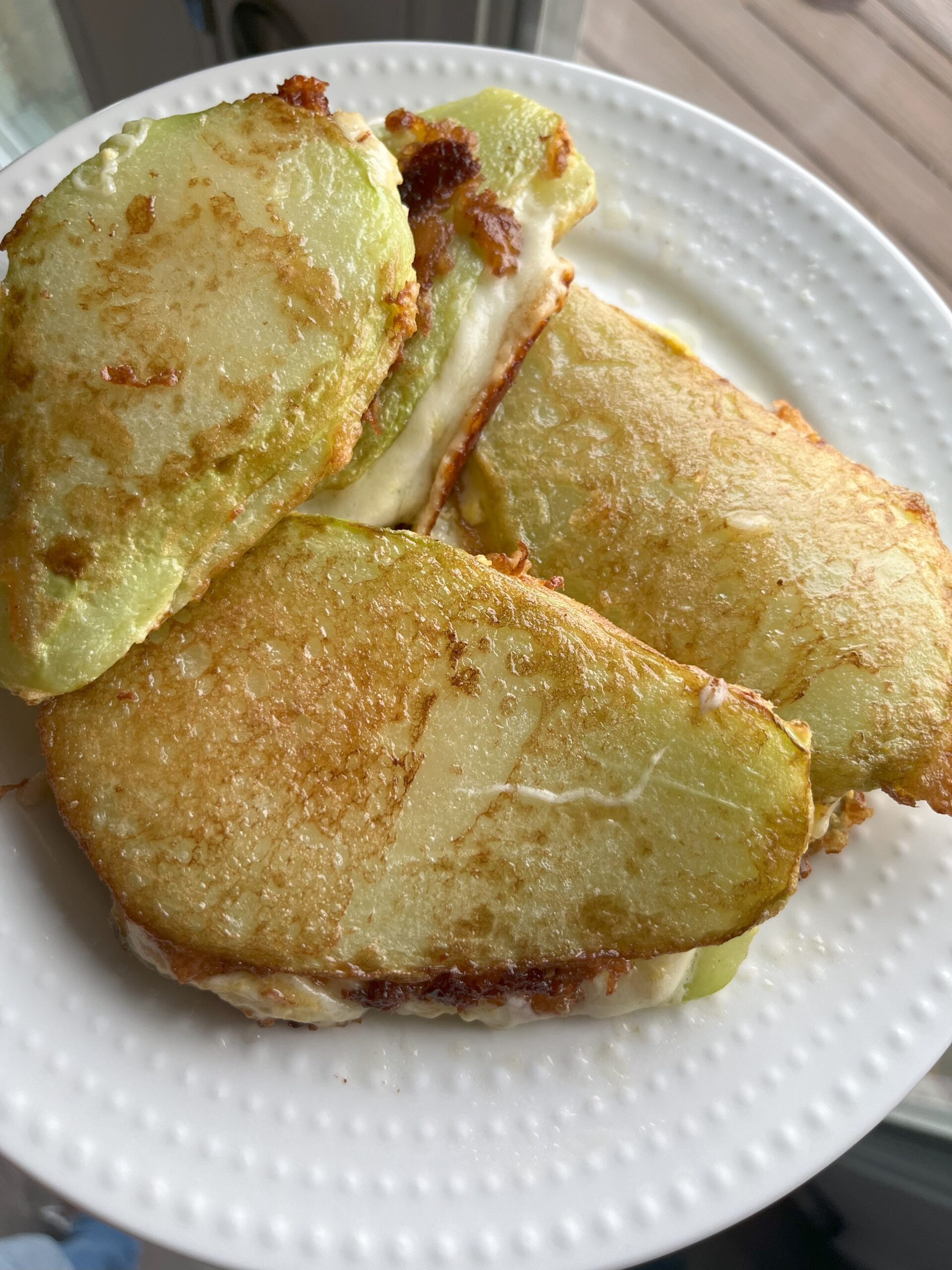 Easy chayote squash (guisquiles rellenos)