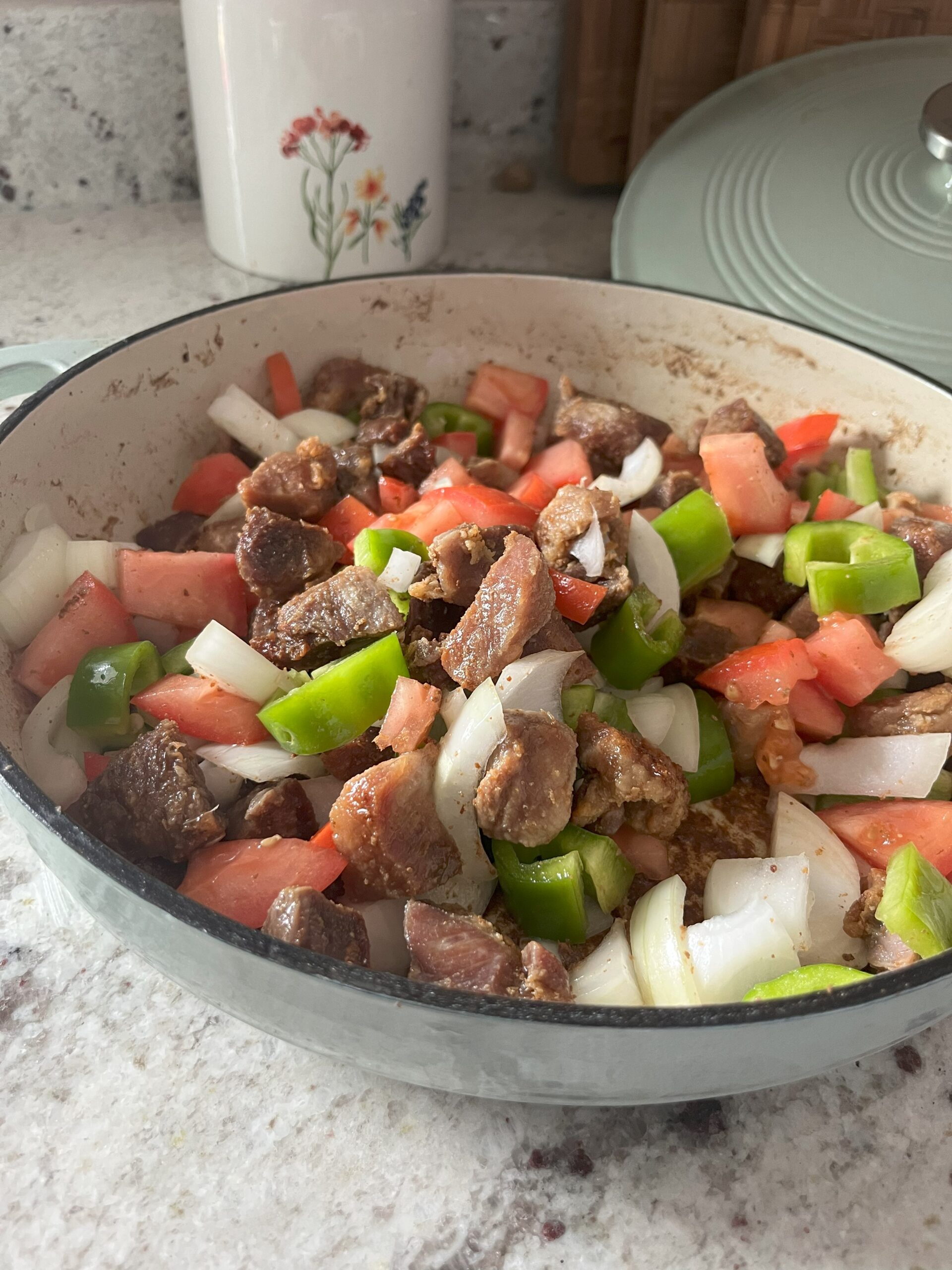 Simple Ground Pork for Pupusas (Chicharron)