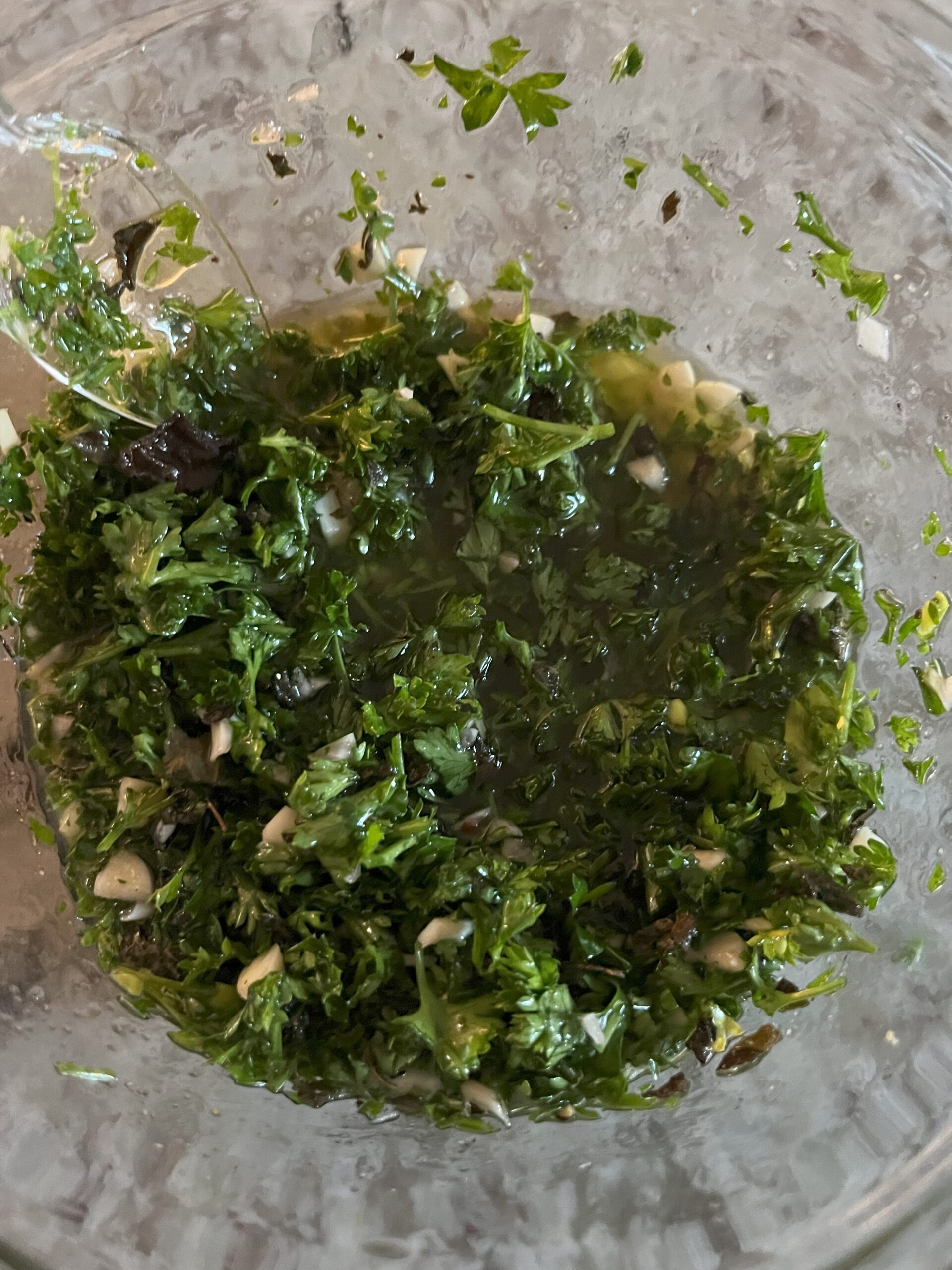 Simple Here-to-stay Chimichurri and Other Thoughts